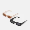 Zign Unisex 2 Pack - Lunettes De Soleil - Black, Beige