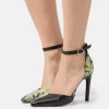 Zign Leather - Escarpins À Talons Hauts - Black/Green