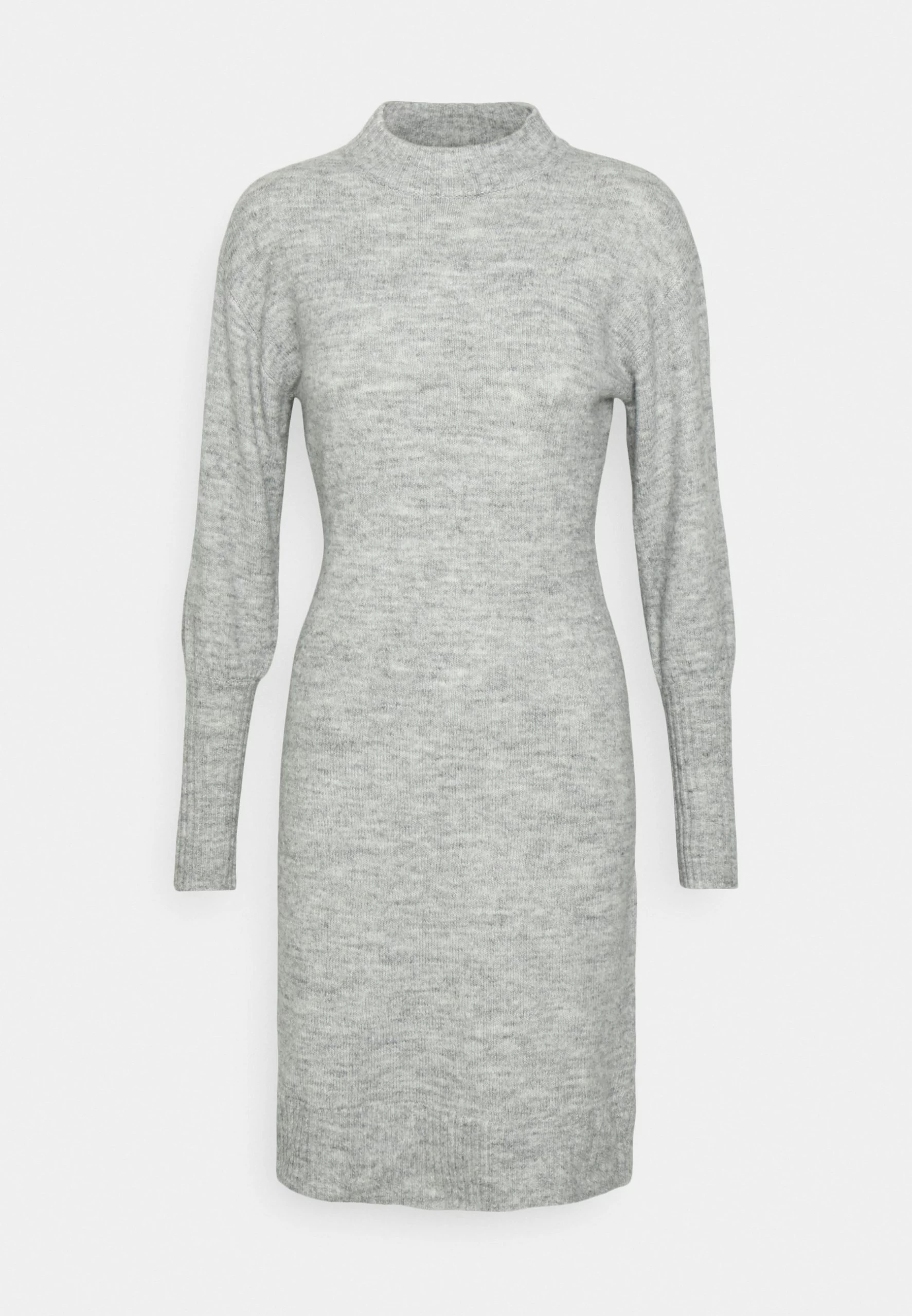 Zign Adaptive Perkin Ausschnitt Basic Mini Strickkleid - Robe Pull - Mottled Grey 7 Zign Adaptive Perkin Ausschnitt Basic Mini Strickkleid - Robe Pull - Mottled Grey – Image 7