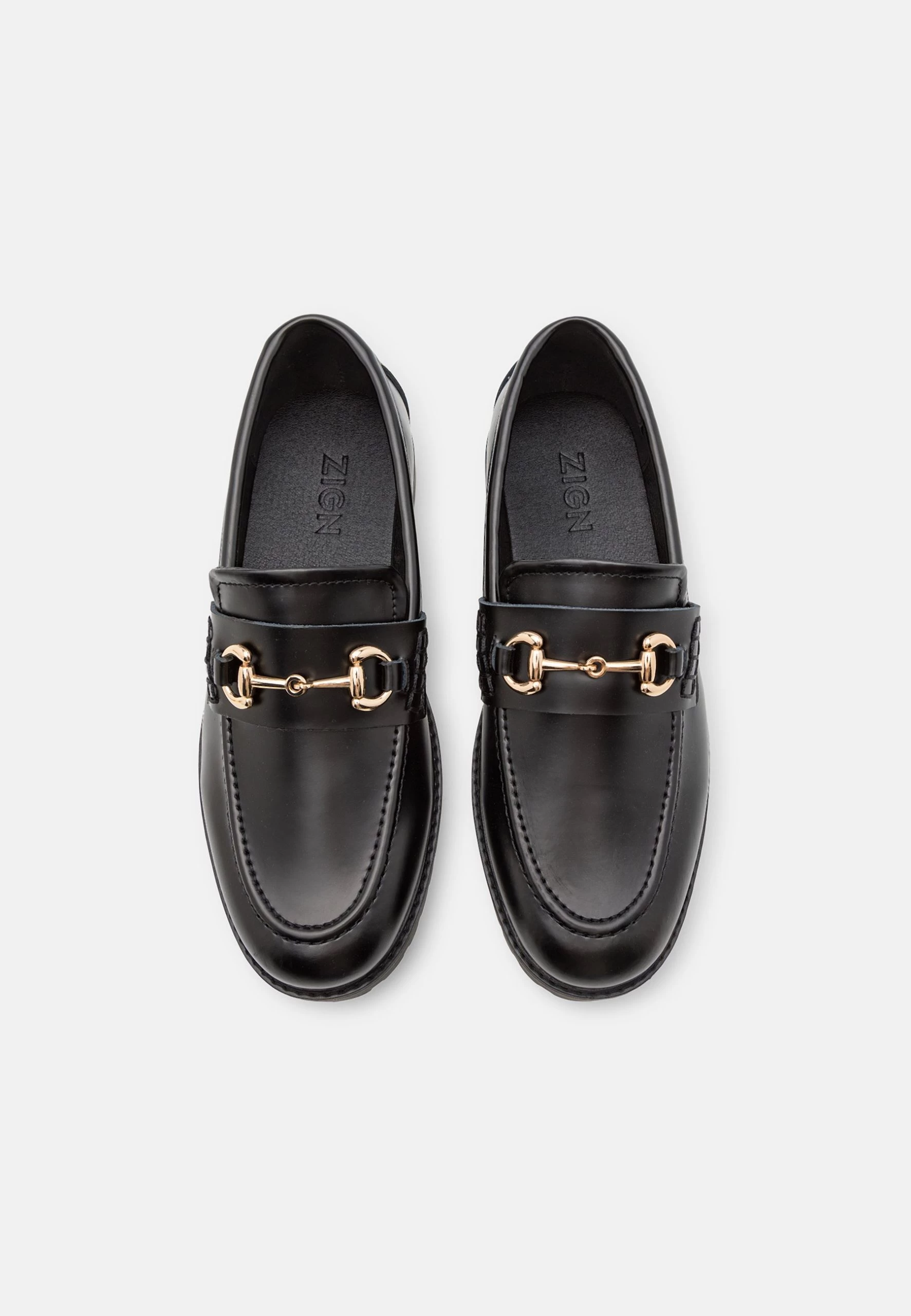 Zign Mocassins - Black 4 Zign Mocassins - Black – Image 4