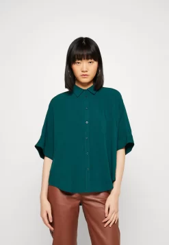 Zign Oversized Short Sleeve - Chemisier - Green