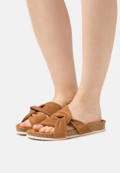 Zign Leather - Chaussons - Cognac