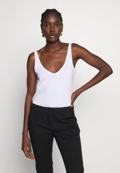 Zign V Neck Cami - Débardeur - White