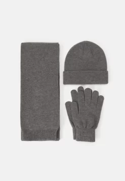 Zign Set Unisex - Écharpe - Dark Grey