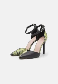 Zign Leather - Escarpins À Talons Hauts - Black/Green -Mode Zign adefba2ba041401485f07980a0d72072 scaled