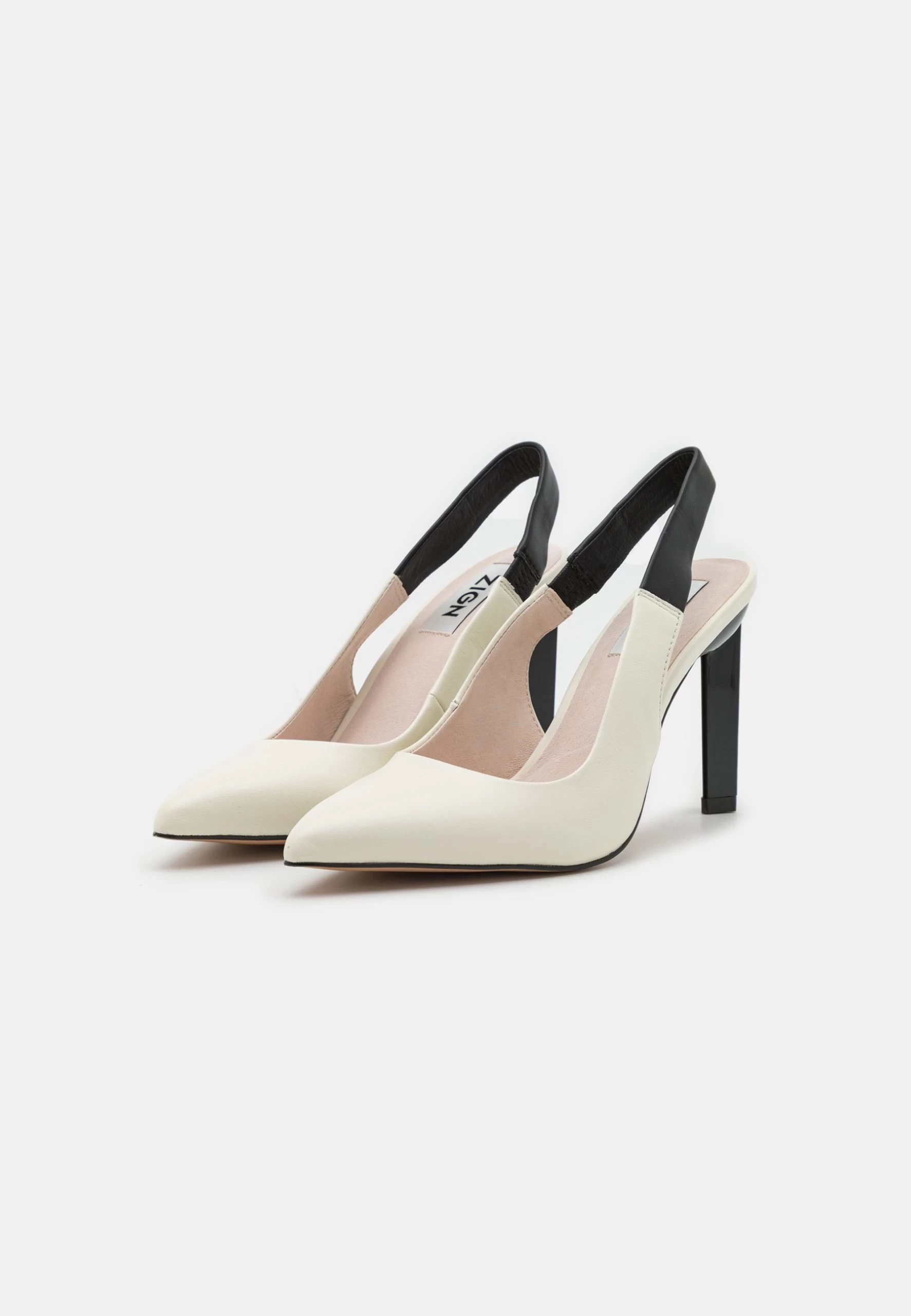 Zign Leather - Escarpins - Off White 2 Zign Leather - Escarpins - Off White – Image 2