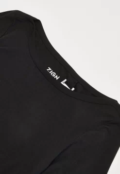 Zign T-Shirt À Manches Longues - Black -Mode Zign b14afa6eab8b48fcada6fc6c8a1a5f1a scaled