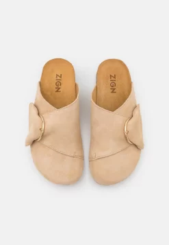Zign Leather - Mules - Beige -Mode Zign b7b657b4fbad4780b4fb561efb3f194b scaled
