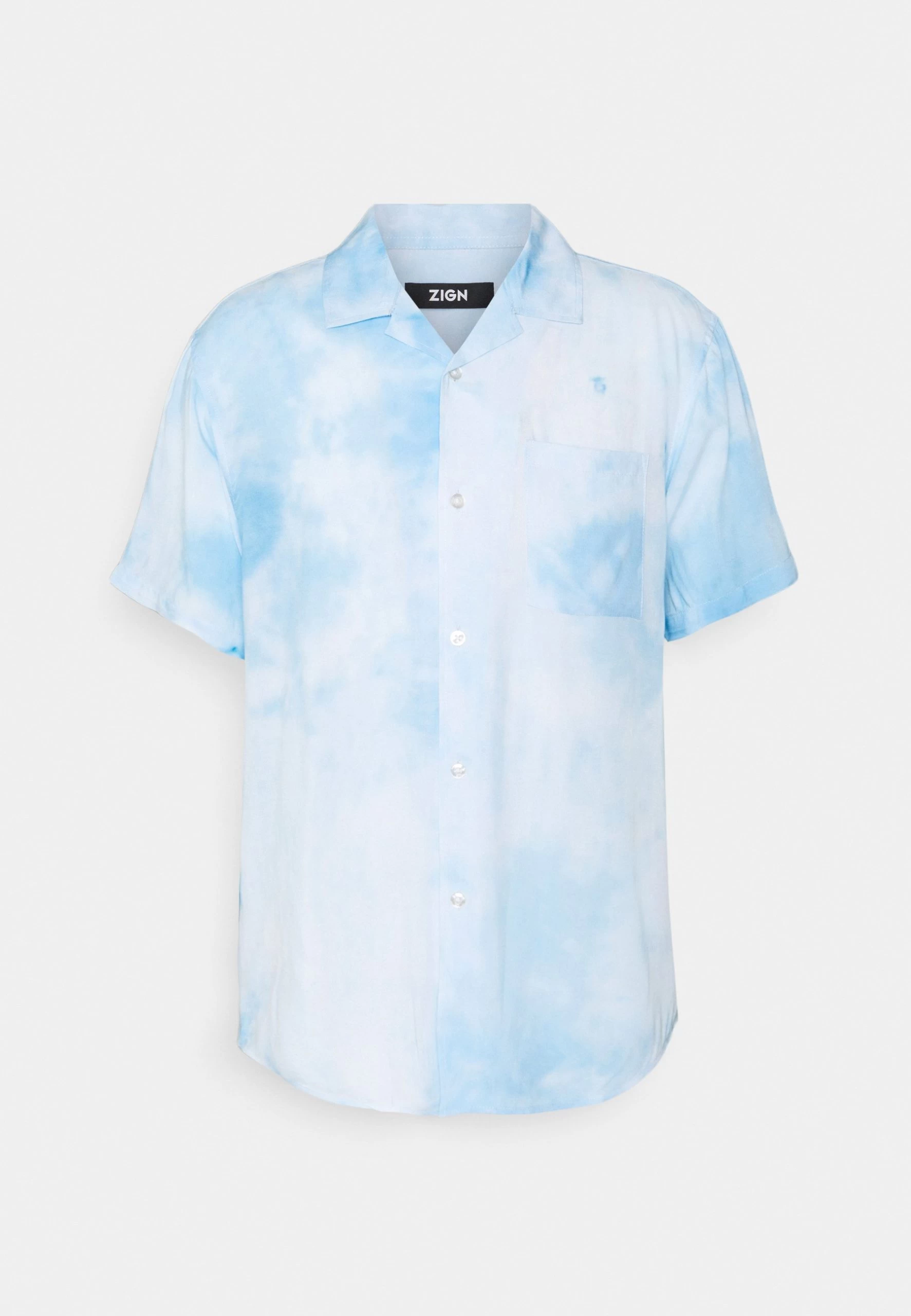 Zign Unisex - Chemisier - White/Light Blue