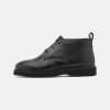 Zign Leather Unisex - Chaussures À Lacets - Black