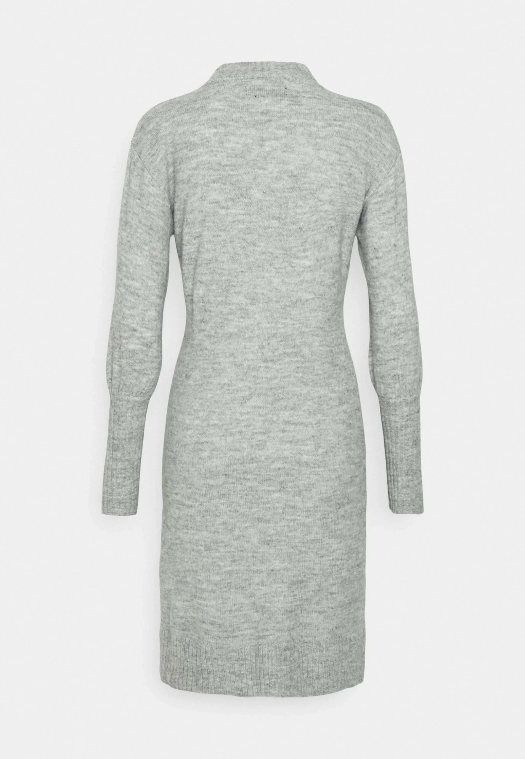 Zign Adaptive Perkin Ausschnitt Basic Mini Strickkleid - Robe Pull - Mottled Grey 9 Zign Adaptive Perkin Ausschnitt Basic Mini Strickkleid - Robe Pull - Mottled Grey – Image 9