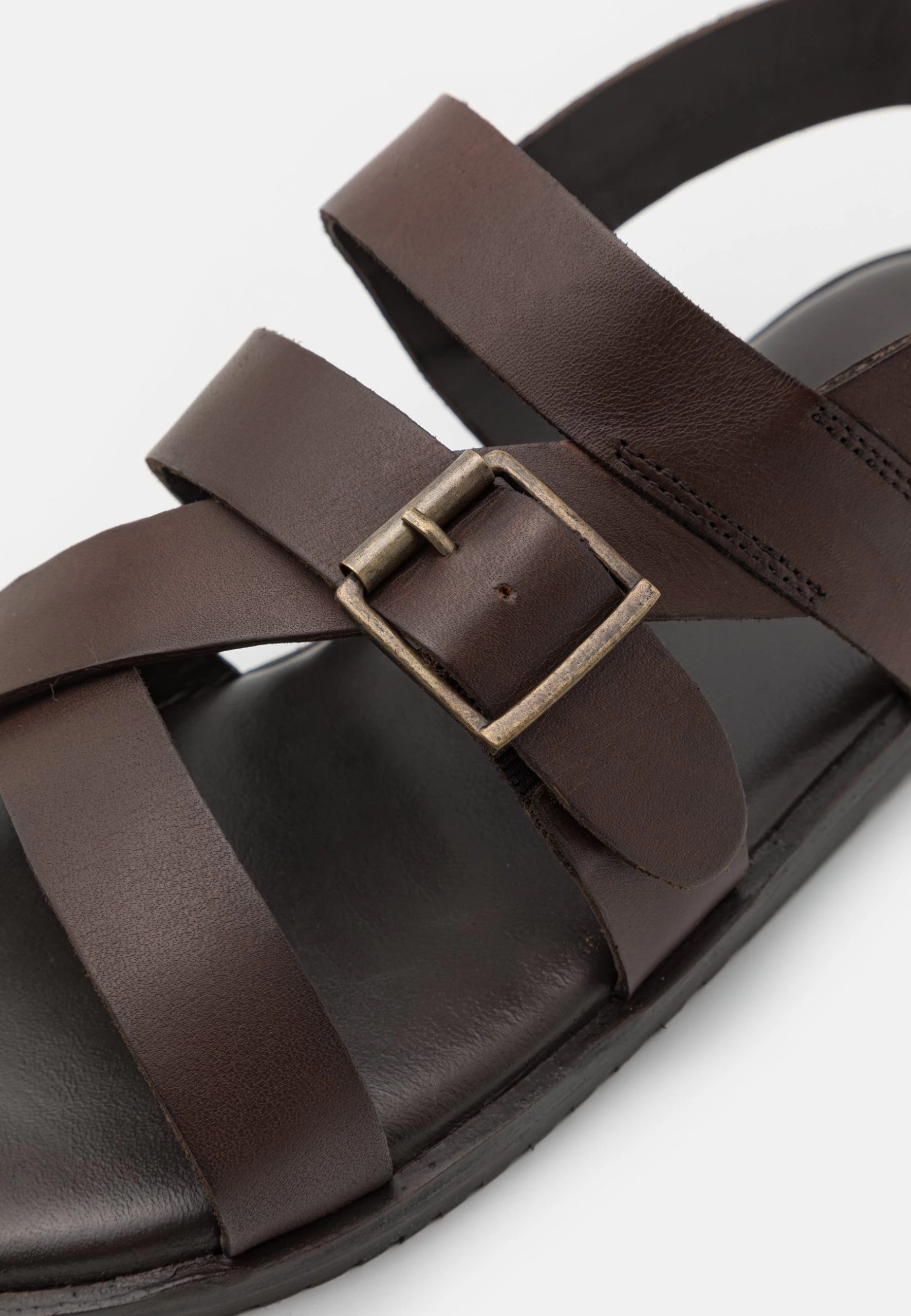 Zign Leather Unisex - Sandales - Dark Brown 6 Zign Leather Unisex - Sandales - Dark Brown – Image 6