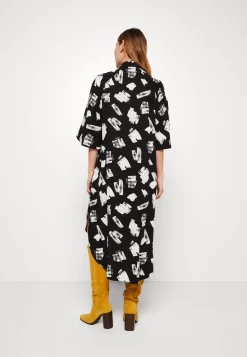 Zign Robe Chemise - Black/White -Mode Zign e81bcd9956454bbf9fa1c7334ee23c80 scaled