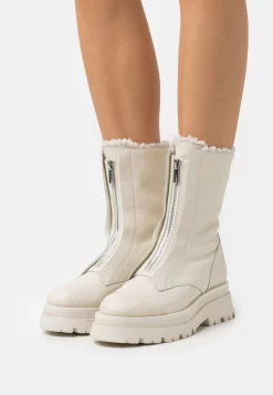 Zign Leather - Bottes De Neige - Off-White