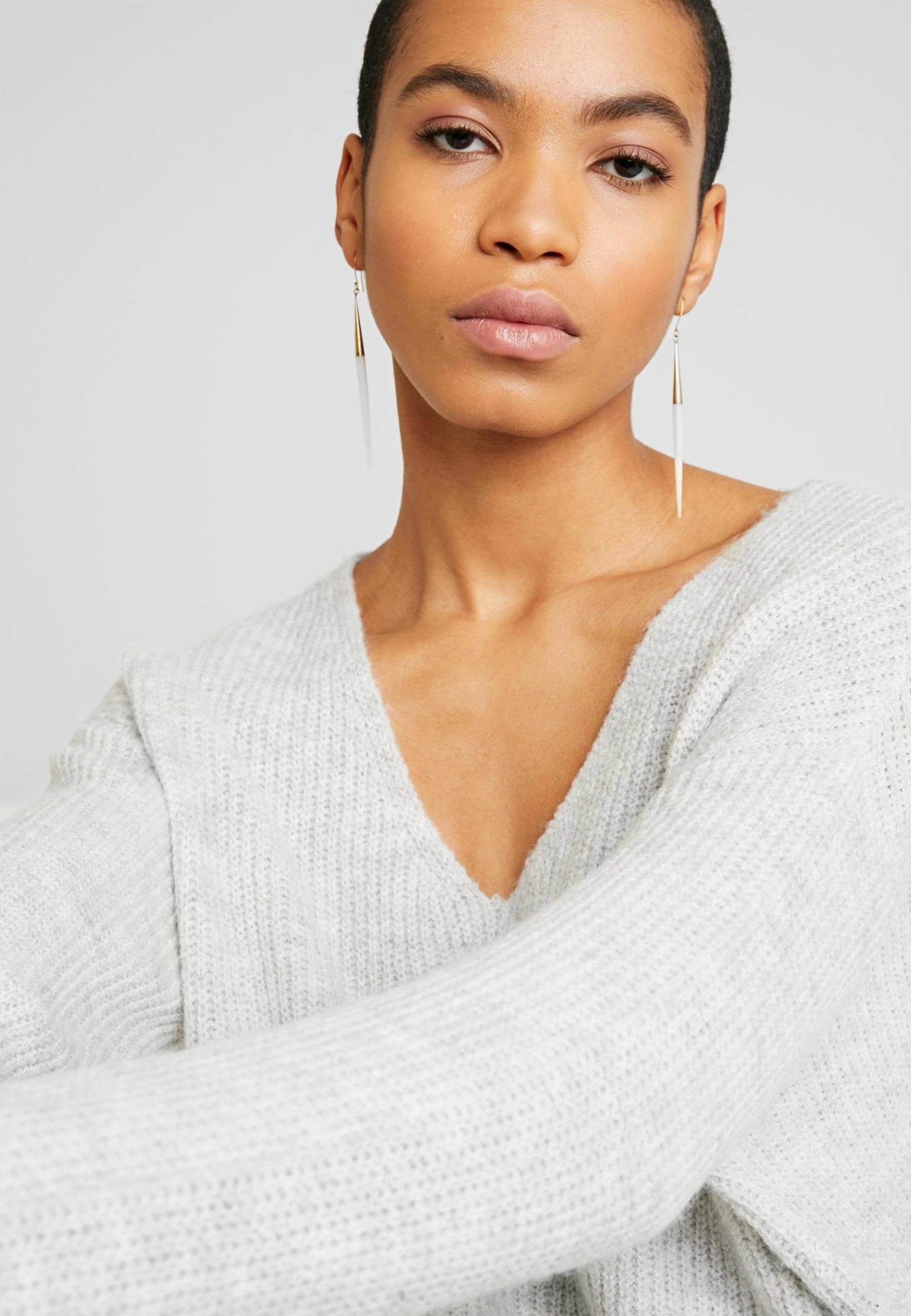 Zign Pullover - Light Grey Melange 5 Zign Pullover - Light Grey Melange – Image 5