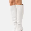 Zign Leather - Bottes À Talons Hauts - White