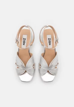 Zign Leather - Sandales - Silver -Mode Zign feabf9b381b04011bbed80e49ca7a91a scaled